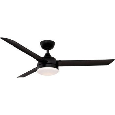 FANIMATION Xeno Wet - 56 inch - Black with Black Blades and LED FP6729BBLW